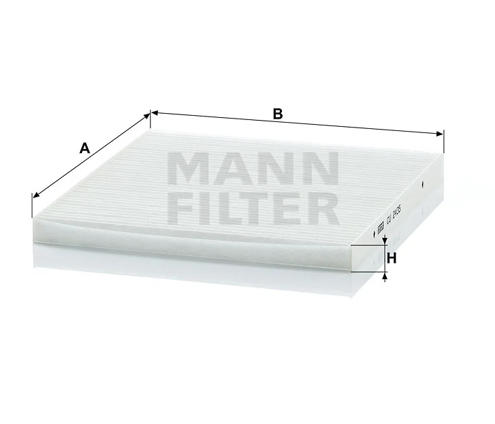 Mann-Filter - CU 2435 - Innenraumfilterelement