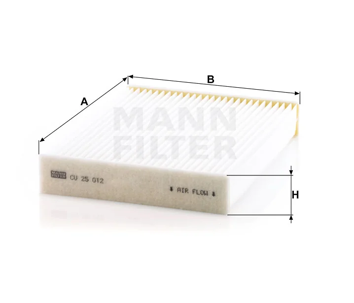 Mann-Filter - CU 25 012 - Innenraumfilterelement
