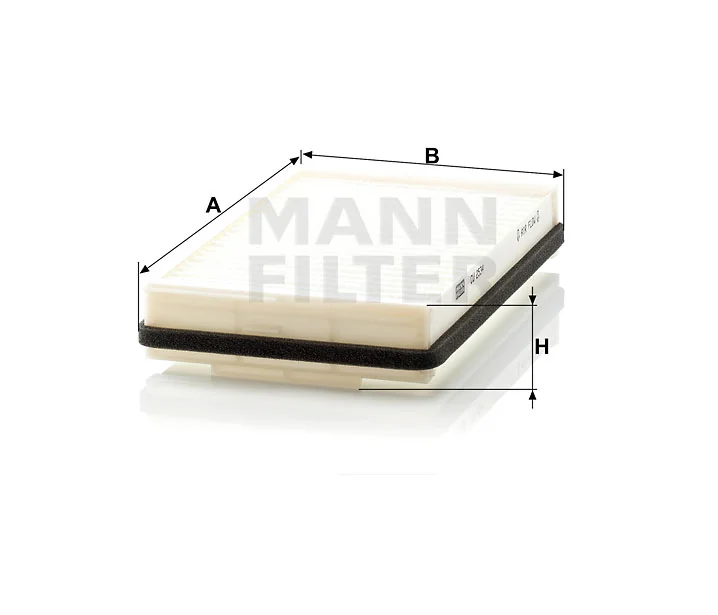 Mann-Filter - CU 2534 - Innenraumfilterelement