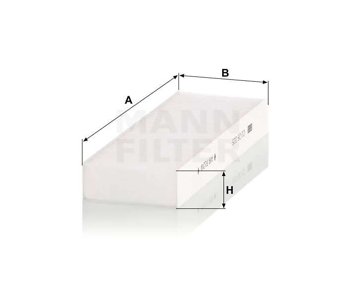 Mann-Filter - CU 26 025-2 - Innenraumfilterelement
