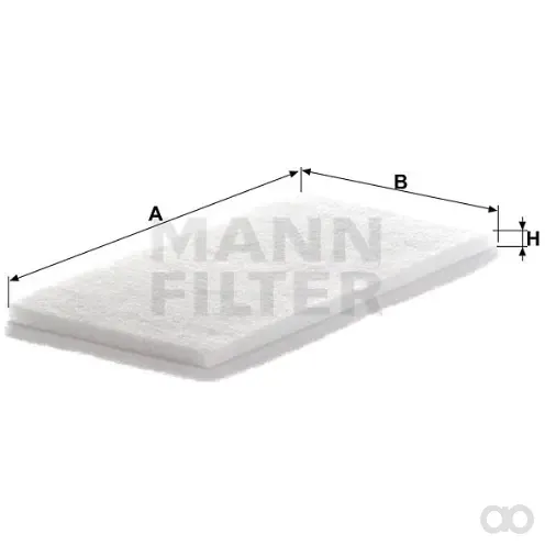 Mann-Filter - CU 2603 (10) - Innenraumfilterelement