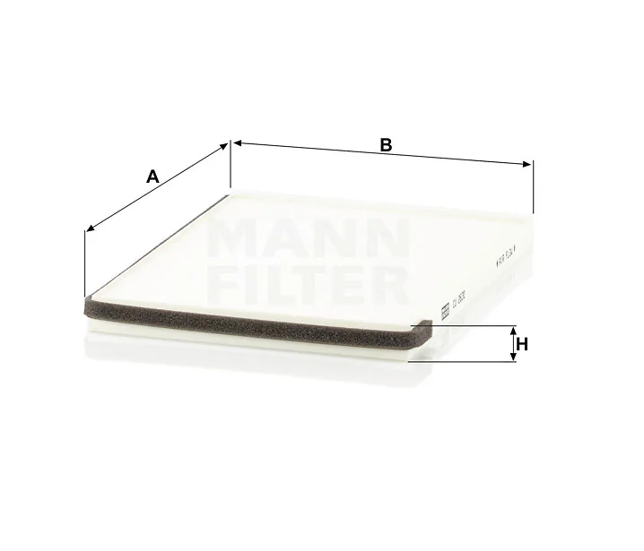 Mann-Filter - CU 2630 - Innenraumfilterelement