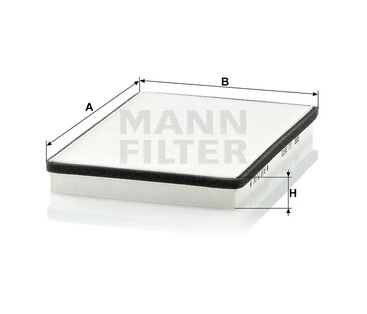 Mann-Filter - CU 2672 - Innenraumfilterelement