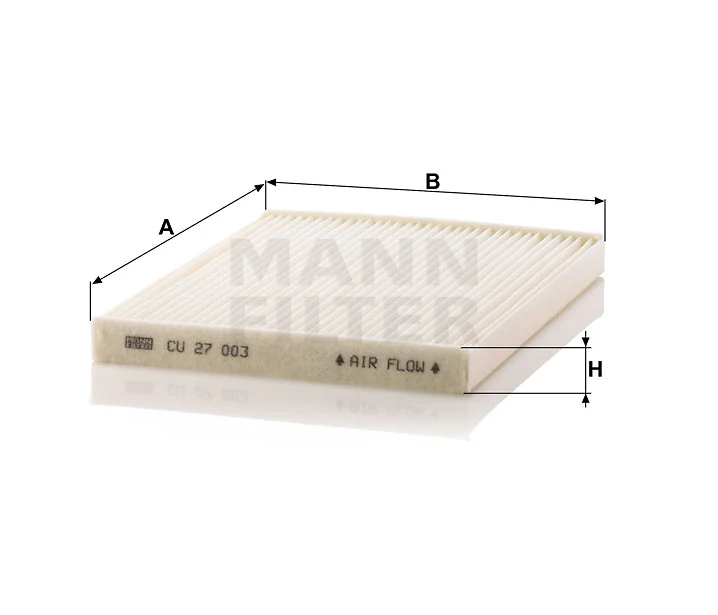 Mann-Filter - CU 27 003 - Innenraumfilterelement