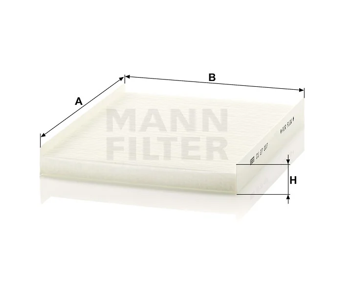Mann-Filter - CU 27 007 - Innenraumfilterelement