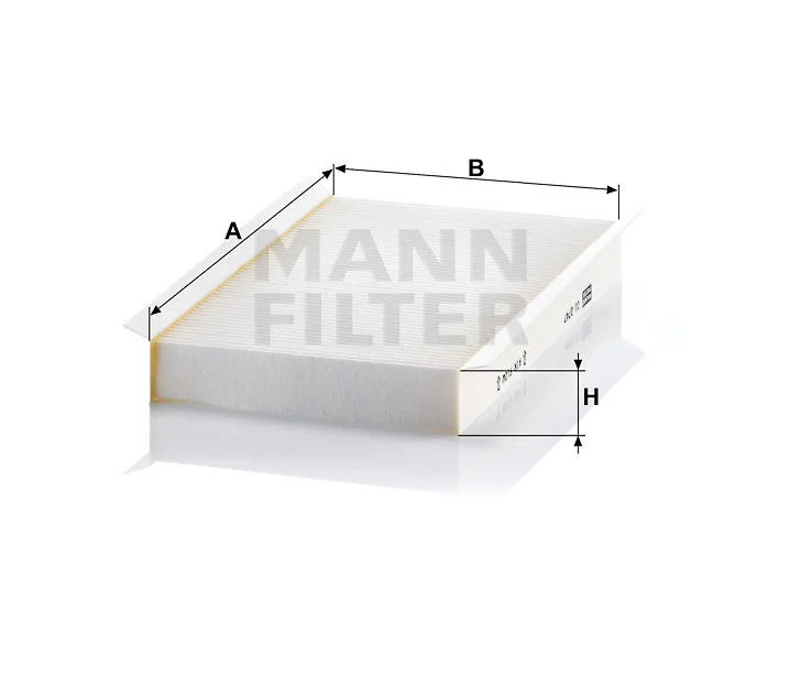 Mann-Filter - CU 2747 - Innenraumfilterelement