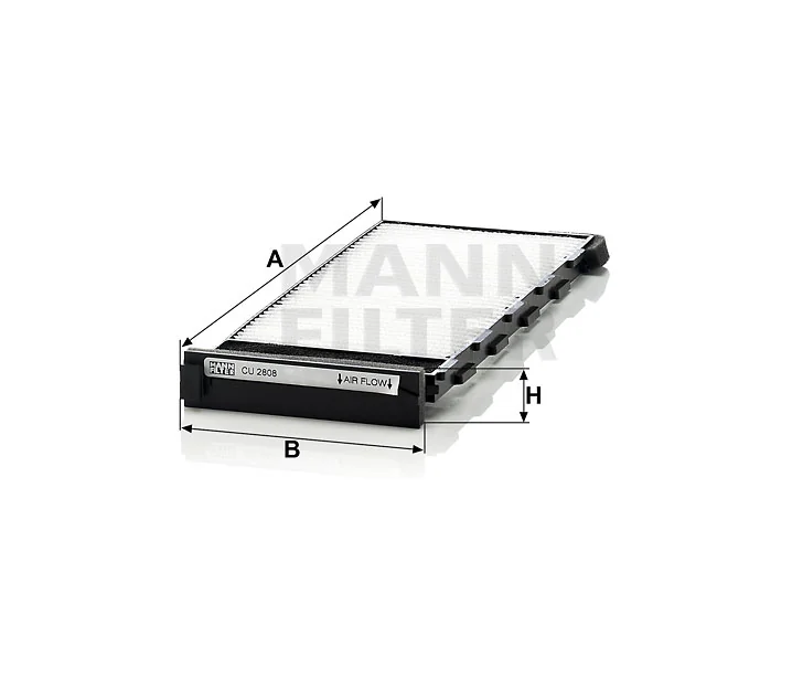 Mann-Filter - CU 2808-2 - Innenraumfilterelement
