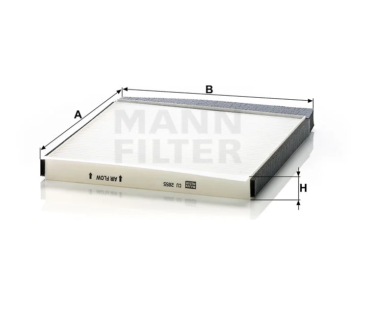 Mann-Filter - CU 2855 - Innenraumfilterelement