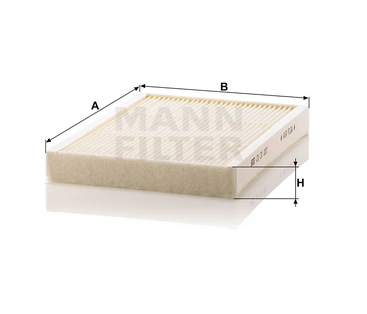 Mann-Filter - CU 31 001 - Innenraumfilterelement