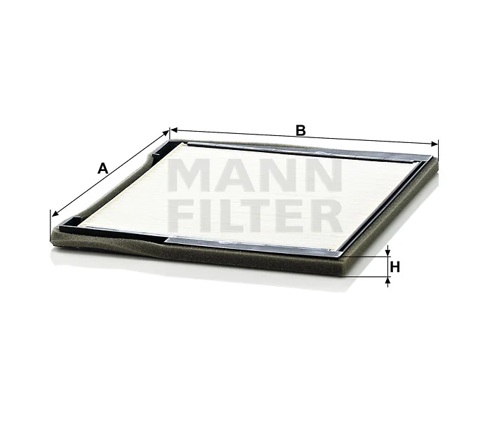 Mann-Filter - CU 3136 - Innenraumfilterelement