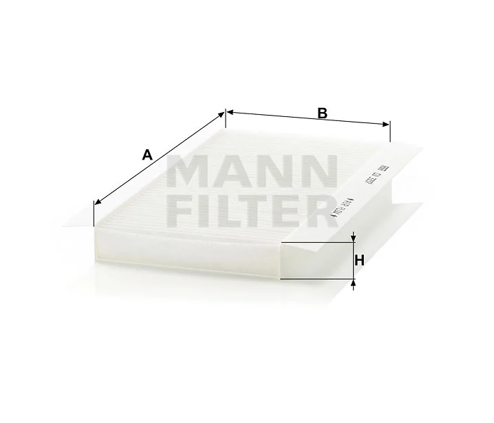 Mann-Filter - CU 3337 - Innenraumfilterelement