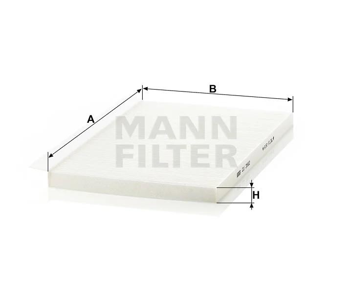 Mann-Filter - CU 3562 - Innenraumfilterelement