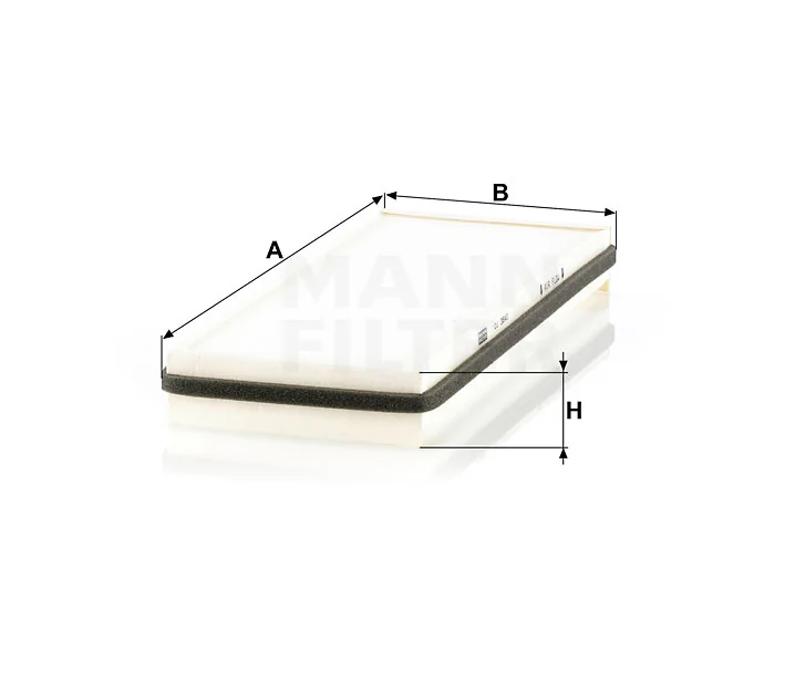Mann-Filter - CU 3840 - Innenraumfilterelement