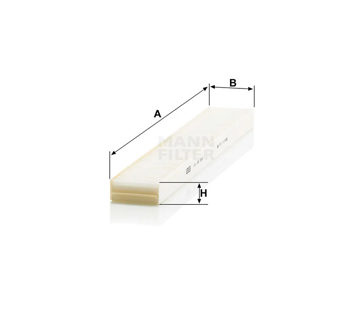 Mann-Filter - CU 39 002 - Innenraumfilterelement