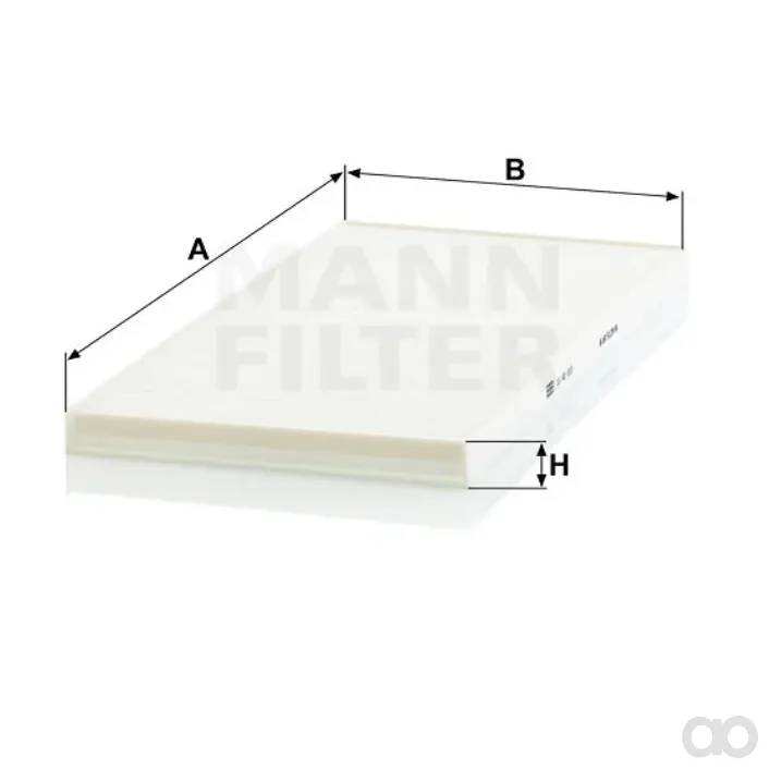 Mann-Filter - CU 42 003 - Innenraumfilterelement