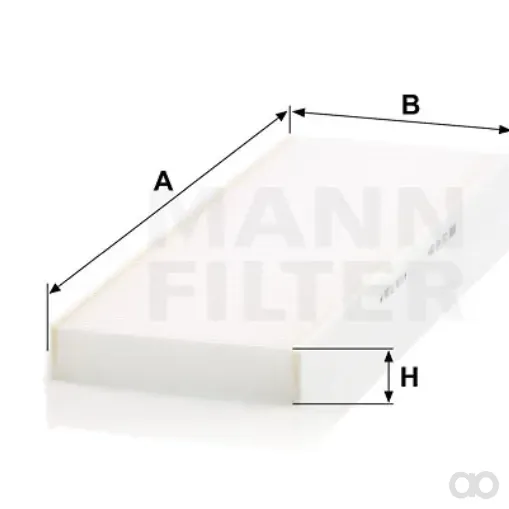 Mann-Filter - CU 45 004 - Innenraumfilterelement