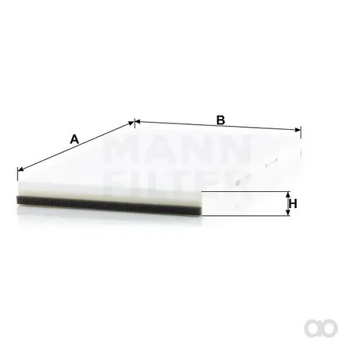 Mann-Filter - CU 45 120 - Innenraumfilterelement