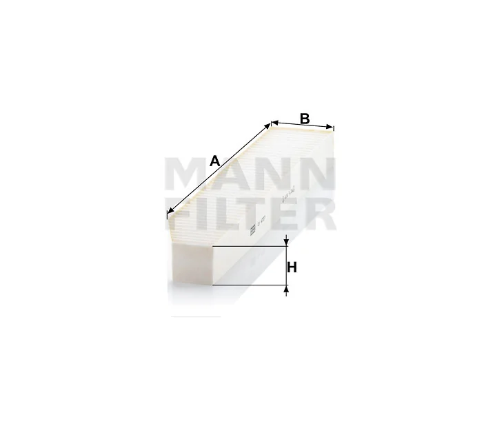 Mann-Filter - CU 4727 - Innenraumfilterelement
