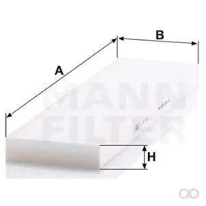 Mann-Filter - CU 52 004 - Innenraumfilterelement
