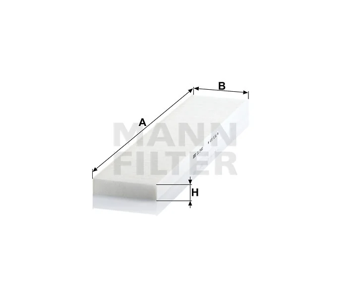 Mann-Filter - CU 5480 - Innenraumfilterelement