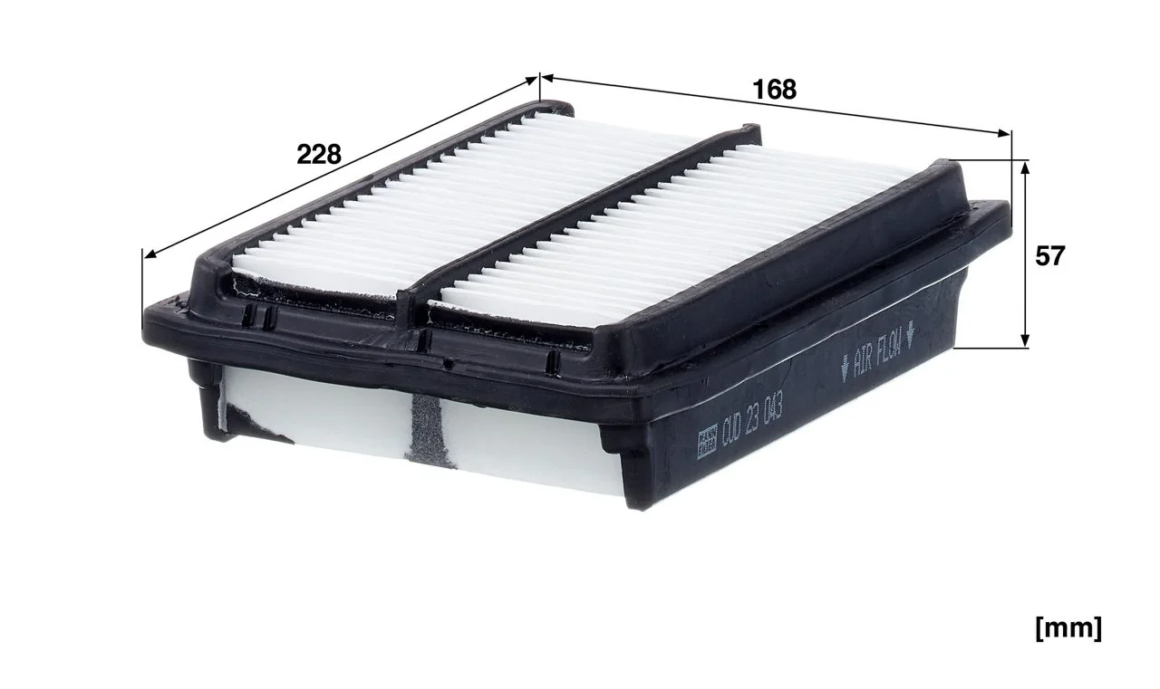 Mann-Filter - CUD 23 043 - Innenraumfilterelement