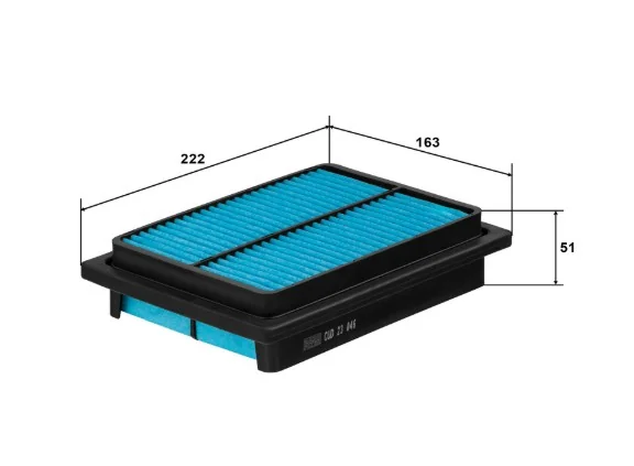 Mann-Filter - CUD 23 046 - Innenraumfilterelement