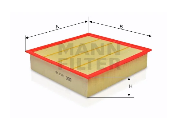 Mann-Filter - CUD 28 235 - Innenraumfilterelement