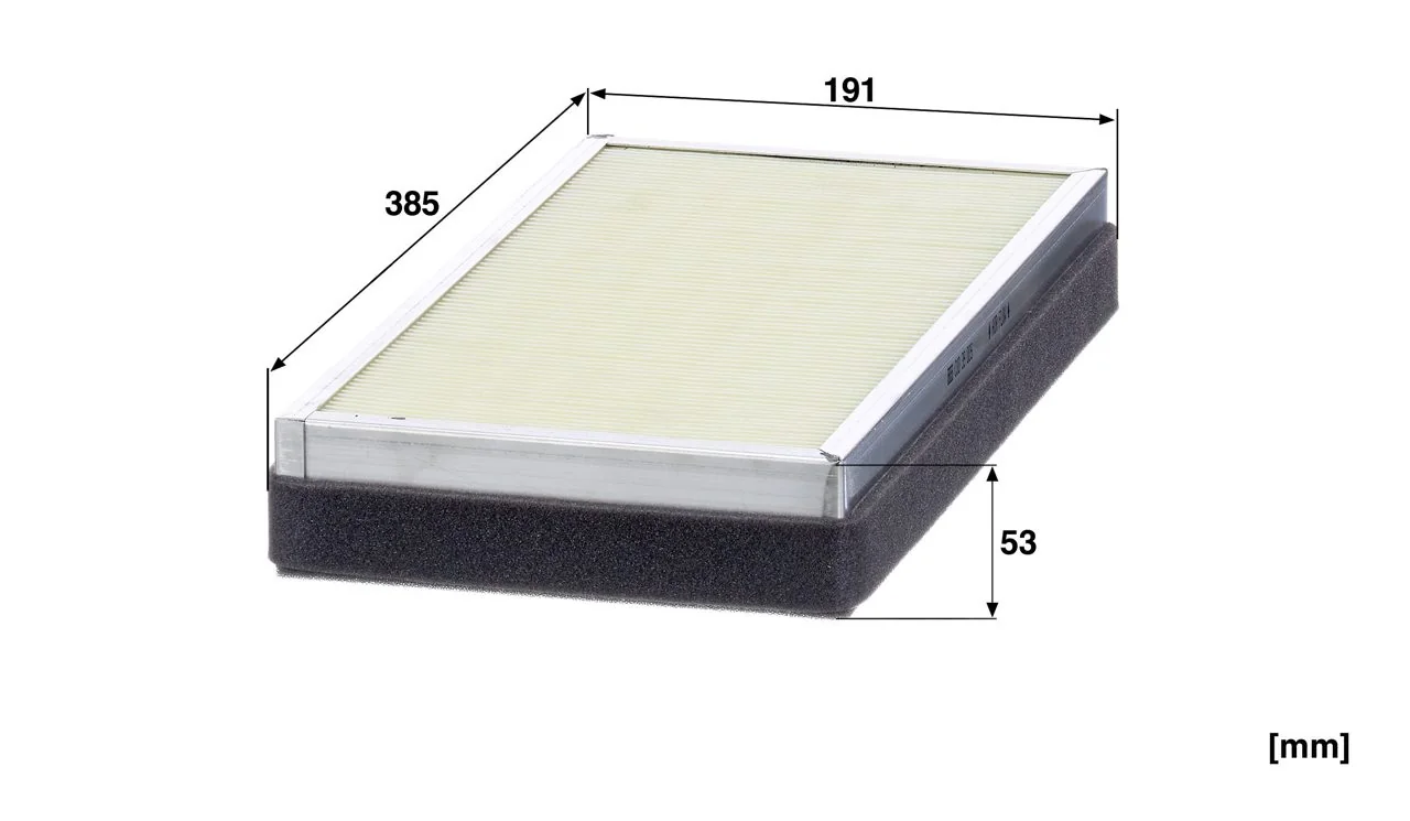 Mann-Filter - CUD 39 009 - Innenraumfilterelement