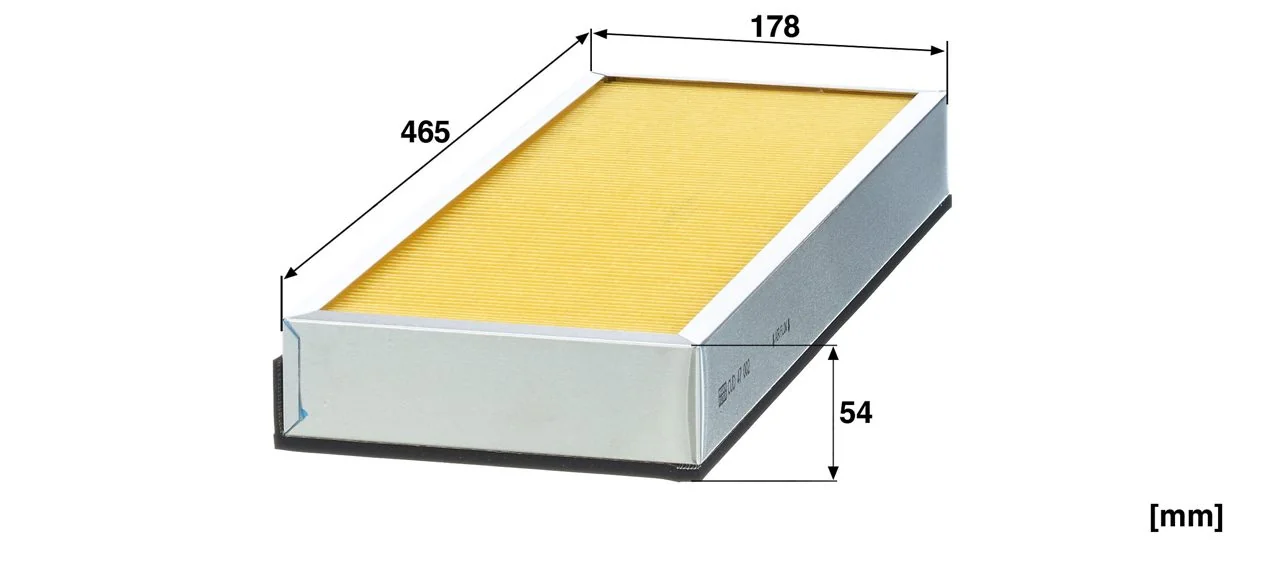 Mann-Filter - CUD 47 002 - Innenraumfilterelement