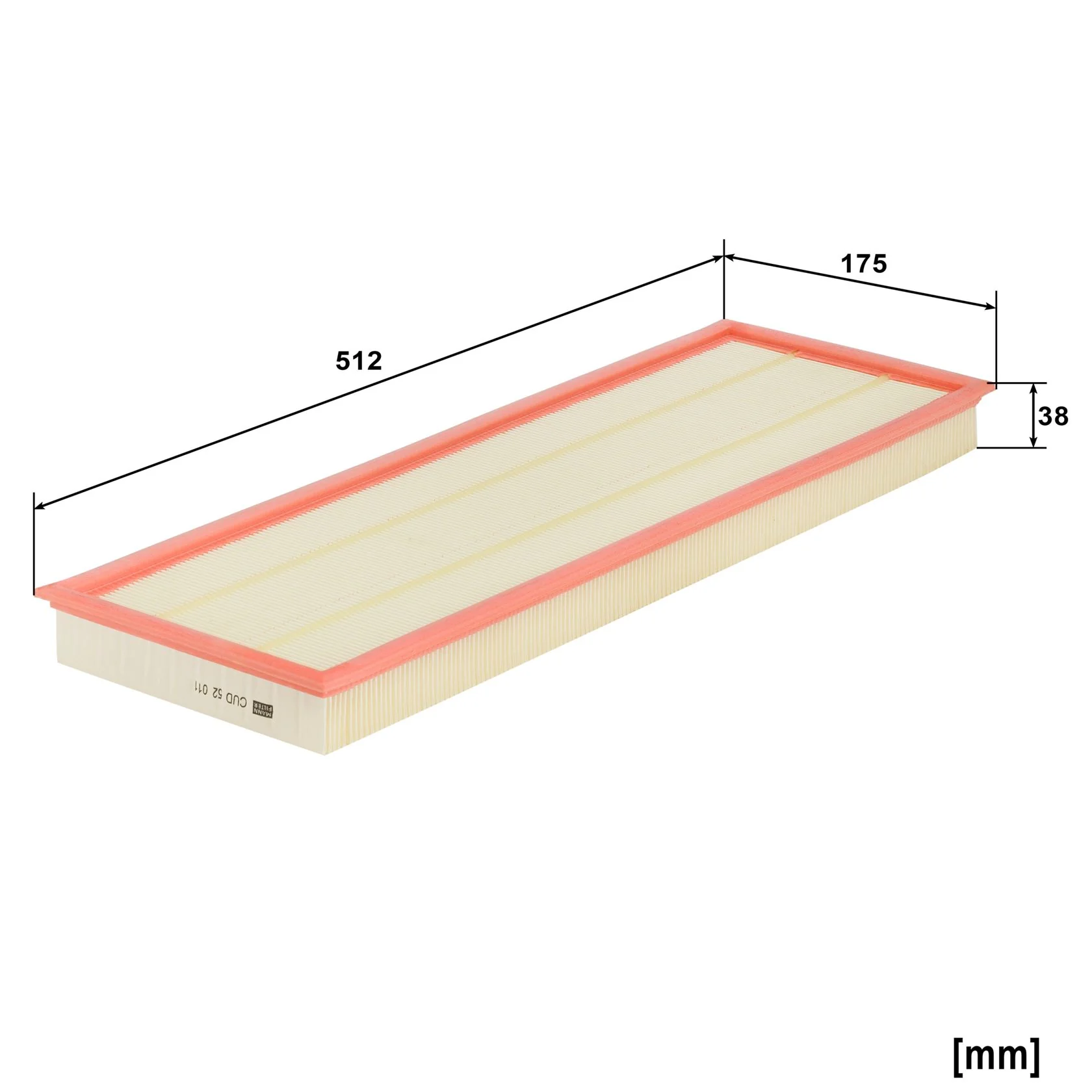 Mann-Filter - CUD 52 011 - Innenraumfilterelement