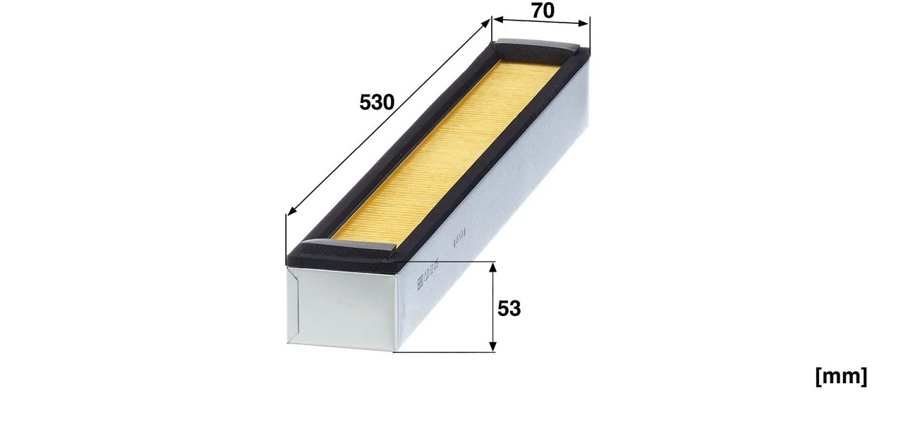 Mann-Filter - CUD 53 005 - Innenraumfilterelement