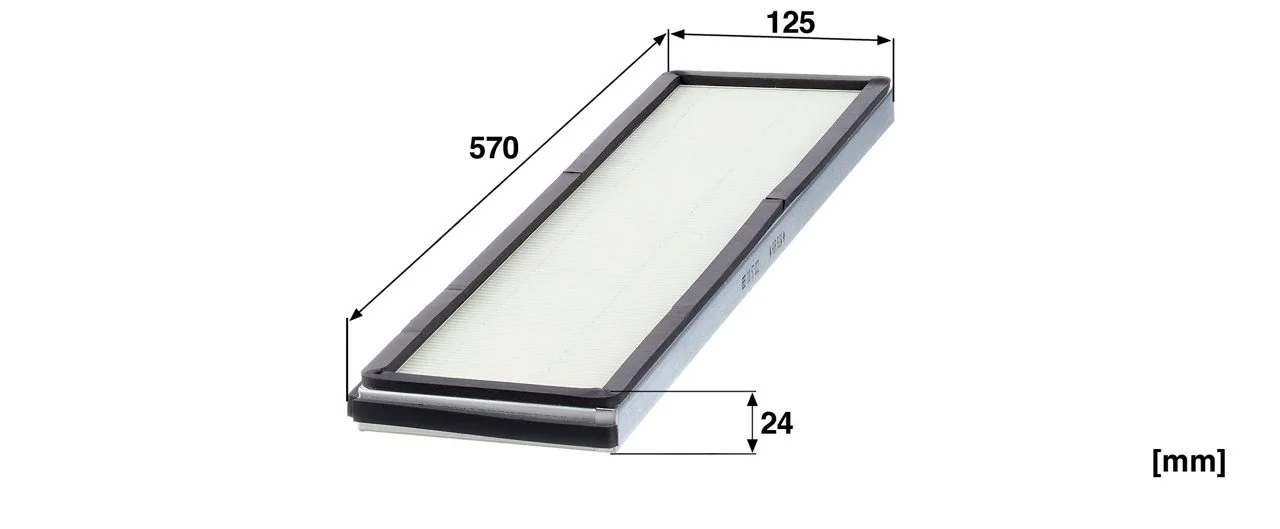 Mann-Filter - CUD 57 022 - Innenraumfilterelement