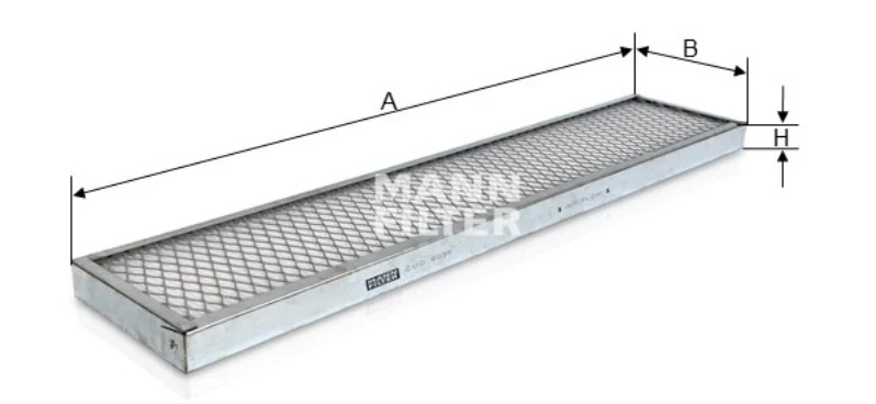 Mann-Filter - CUD 6035 - Innenraumfilterelement