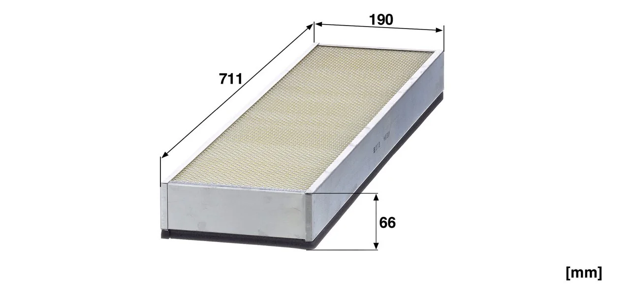 Mann-Filter - CUD 71 001 - Innenraumfilterelement
