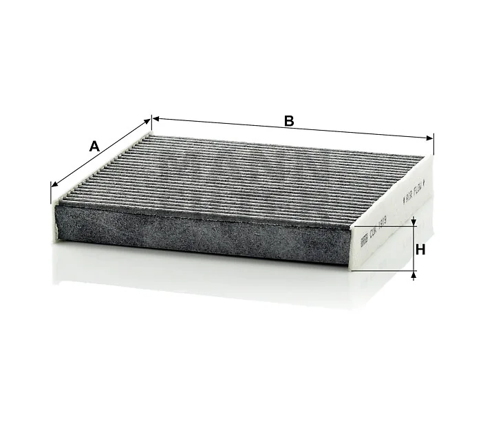 Mann-Filter - CUK 1919 - Innenraumfilterelement (Aktivkohle)