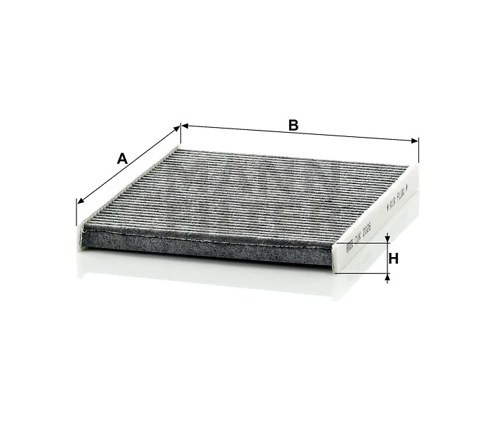 Mann-Filter - CUK 2026 - Innenraumfilterelement (Aktivkohle)