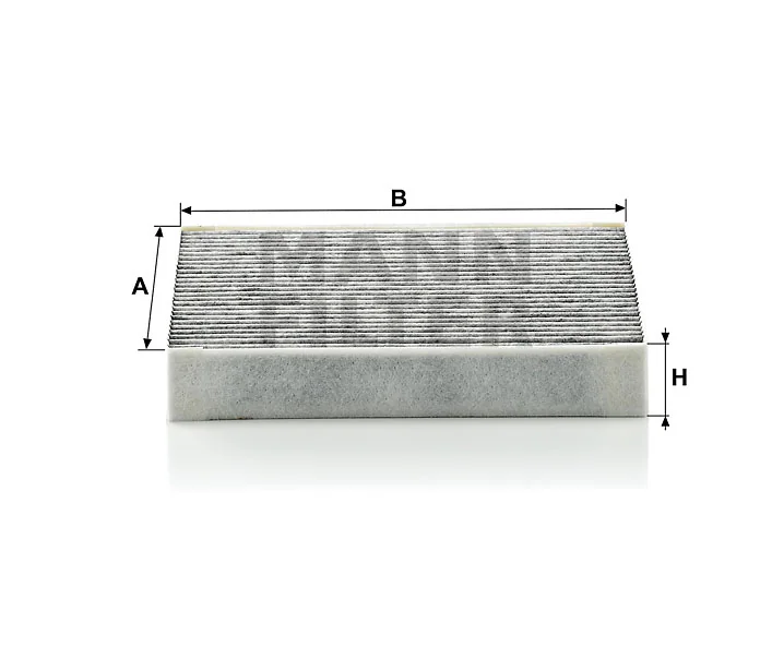 Mann-Filter - CUK 2030 - Innenraumfilterelement (Aktivkohle)