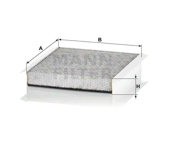 Mann-Filter - CUK 2040 - Innenraumfilterelement (Aktivkohle)