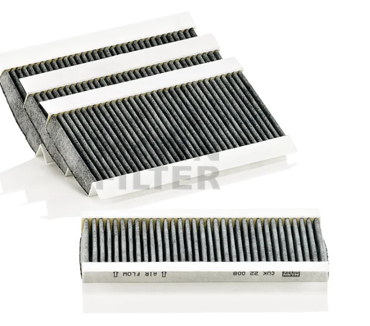 Mann-Filter - CUK 22 008-4 - Innenraumfilterelement (Aktivkohle)