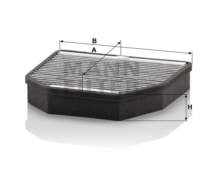 Mann-Filter - CUK 2241-2 - Innenraumfilterelement (Aktivkohle)