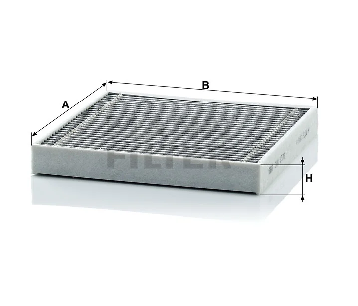 Mann-Filter - CUK 2339 - Innenraumfilterelement (Aktivkohle)