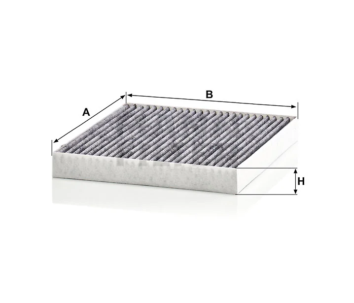 Mann-Filter - CUK 24 017 - Innenraumfilterelement (Aktivkohle)