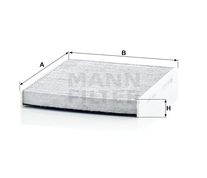 Mann-Filter - CUK 26 021 - Innenraumfilterelement (Aktivkohle)
