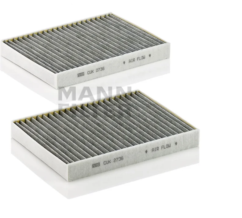 Mann-Filter - CUK 2736-2 - Innenraumfilterelement (Aktivkohle)