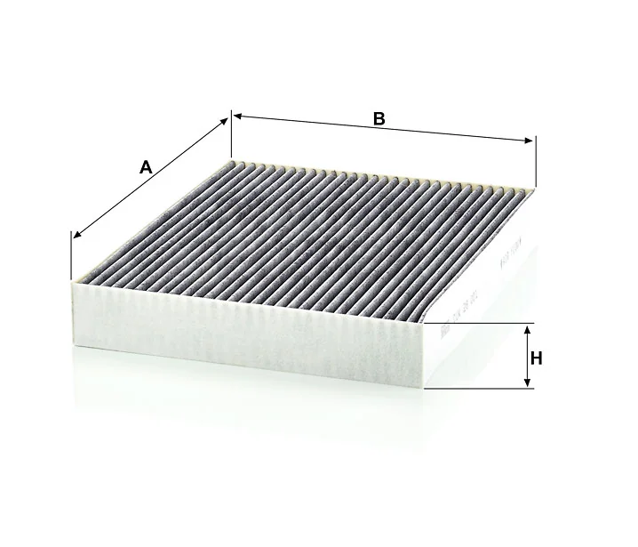 Mann-Filter - CUK 28 001 - Innenraumfilterelement (Aktivkohle)
