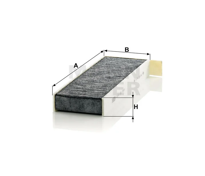 Mann-Filter - CUK 29 003-2 - Innenraumfilterelement (Aktivkohle)