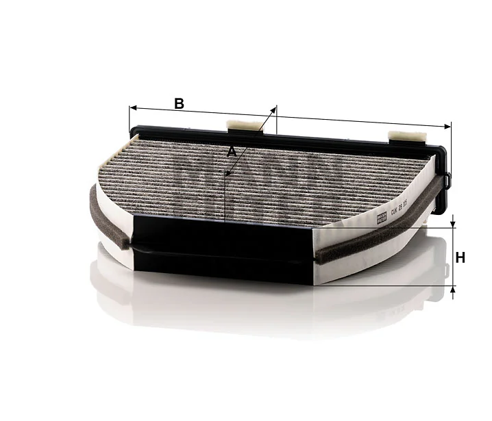 Mann-Filter - CUK 29 005 - Innenraumfilterelement (Aktivkohle)