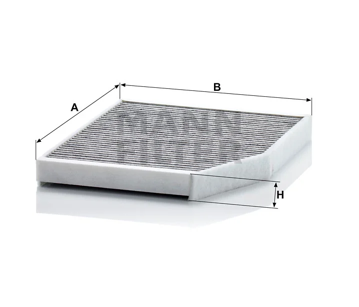 Mann-Filter - CUK 29 007 - Innenraumfilterelement (Aktivkohle)