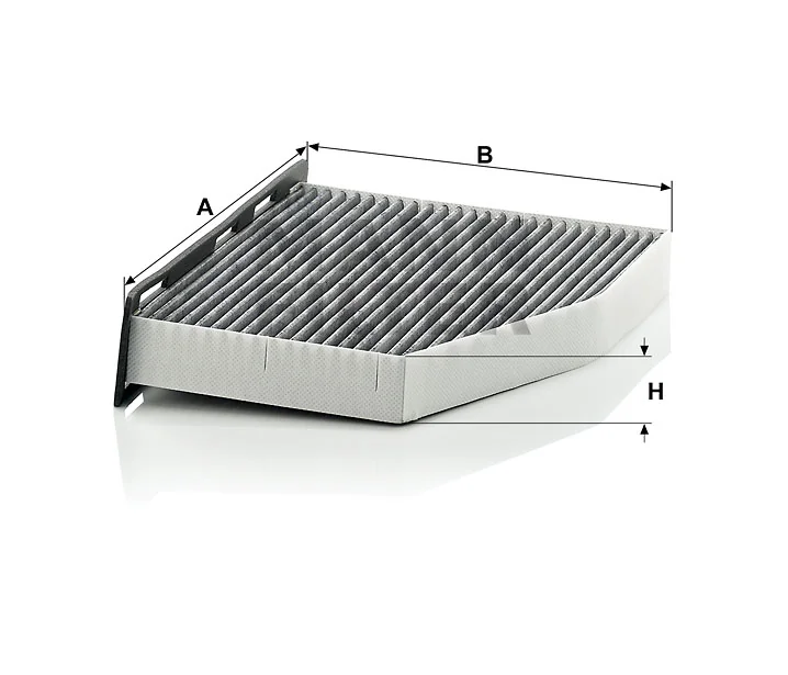 Mann-Filter - CUK 2939/1 - Innenraumfilterelement (Aktivkohle)
