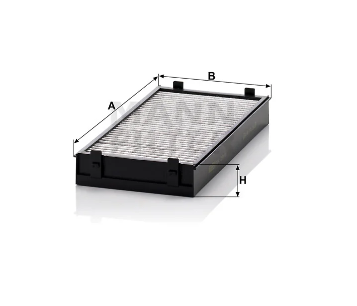 Mann-Filter - CUK 2941-2 - Innenraumfilterelement (Aktivkohle)
